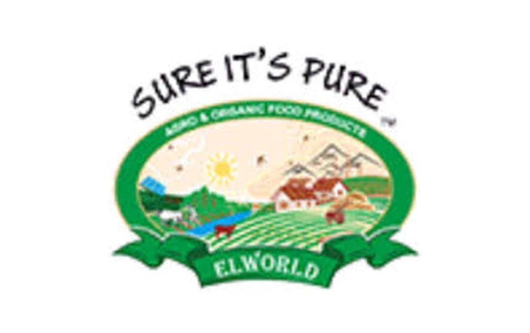 Elworld Organic Peanut Butter (Sweetened With Coconut Sugar)   Glass Jar  250 grams